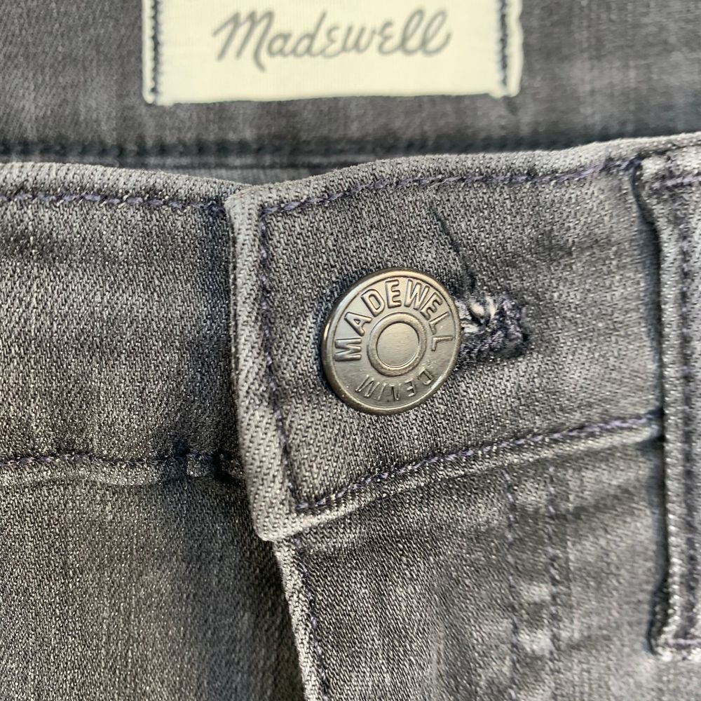 Madewell 9" Mid-Rise Skinny Jeans in Black Sea - Picture 5 of 12